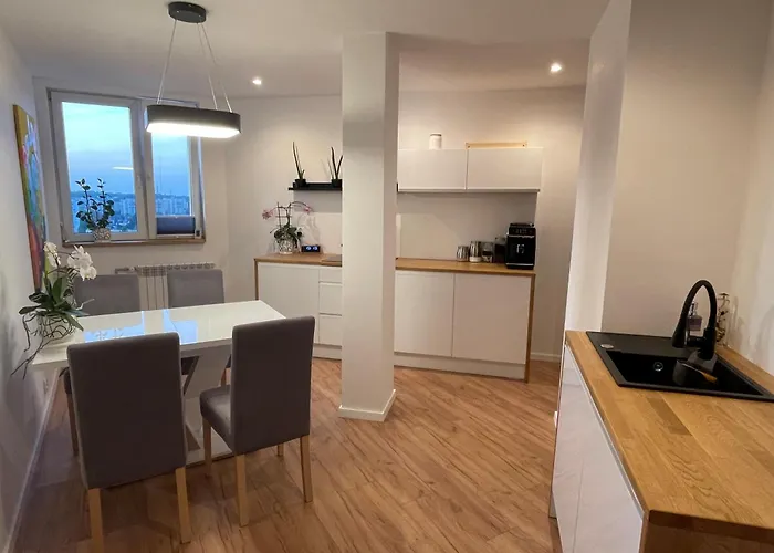 Apartment 24Th Floor In Katowice